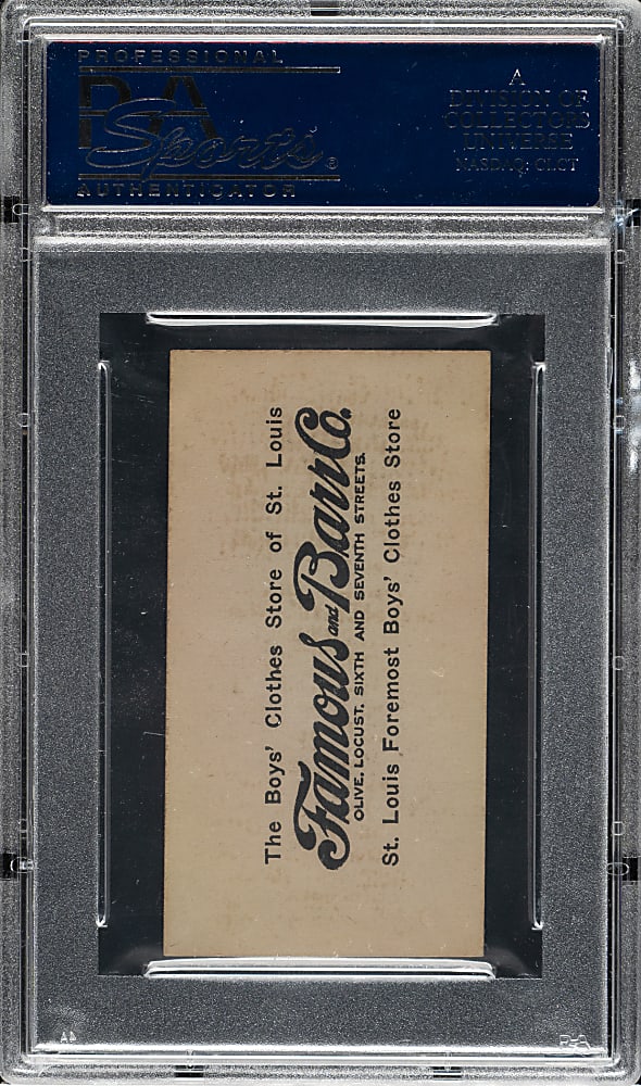 1916 M101-5 Famous and Barr #144 Wilbert Robinson PSA EX-MT+ 6.5