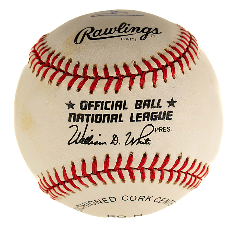 Bill Russell Single-Signed Baseball with "936" Inscription - JSA
