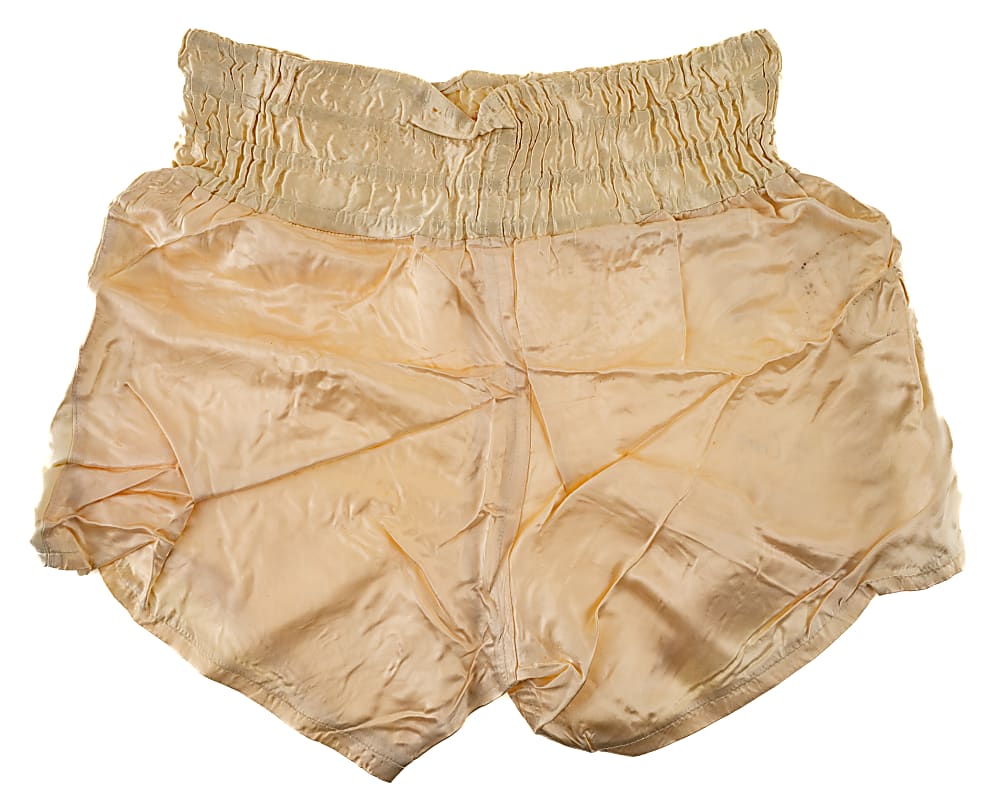 Christy Martin Signed Fight Worn Boxing Trunks with "The Champ!" Inscription - JSA