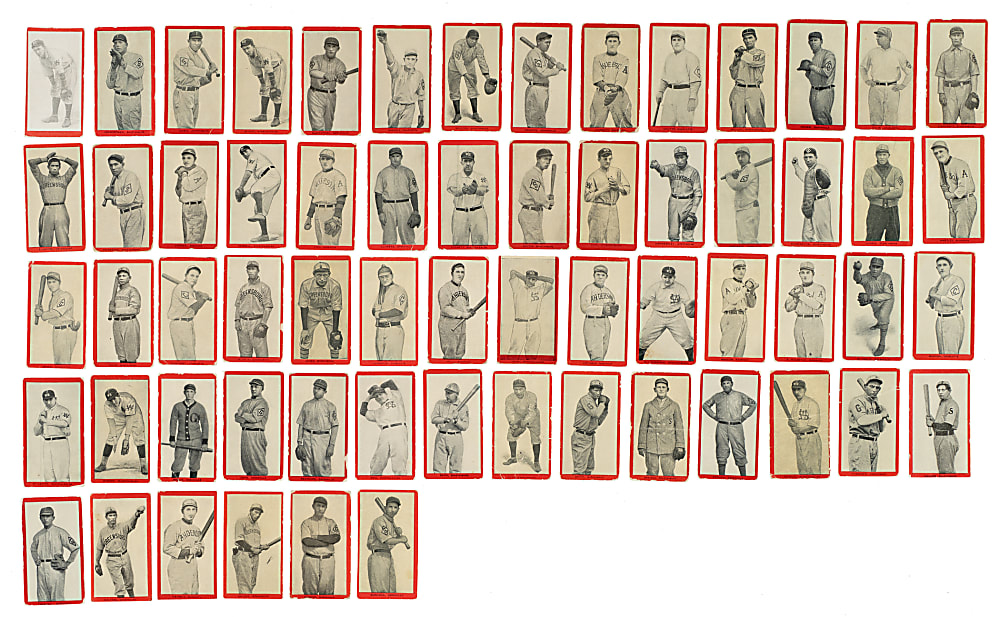 1910 T210 Old Mill Tobacco "Series 5" Carolina Assn. Near-Complete Set (85/87)