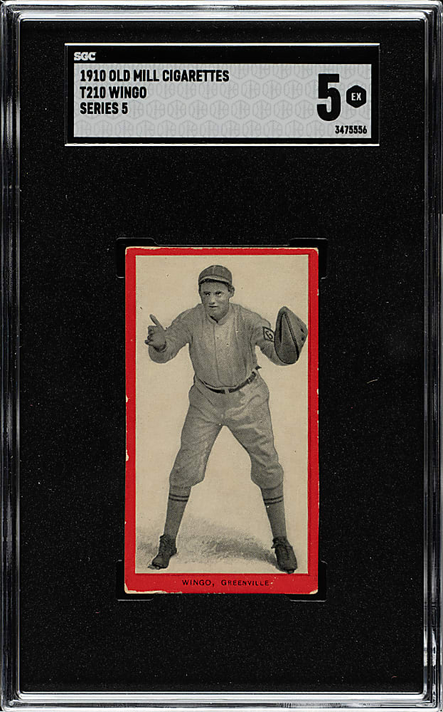 1910 T210 Old Mill Tobacco "Series 5" Ivey Wingo SGC EX 5 - 1 of 1 - Highest Graded!