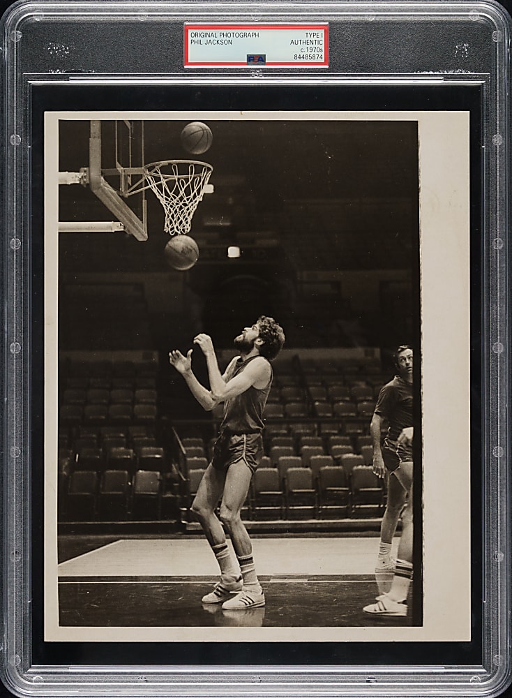 Circa 1970s Phil Jackson Original Photograph PSA/DNA Type I