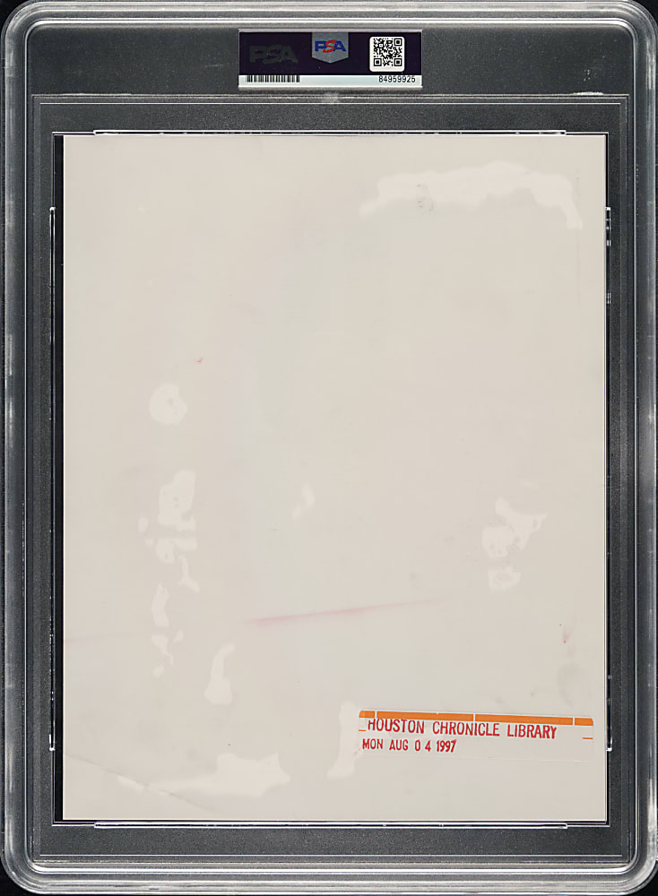 Circa 1995 and 1997 Shaquille O'Neal Photograph Pair PSA/DNA Type III