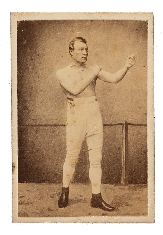 Circa 1890s Tom Sayers Boxing CDV