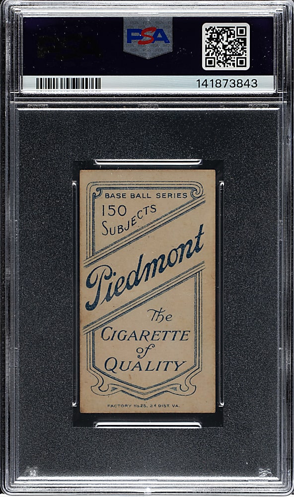 1909-1911 T206 White Border Christy Mathewson Portrait PSA VG-EX 4