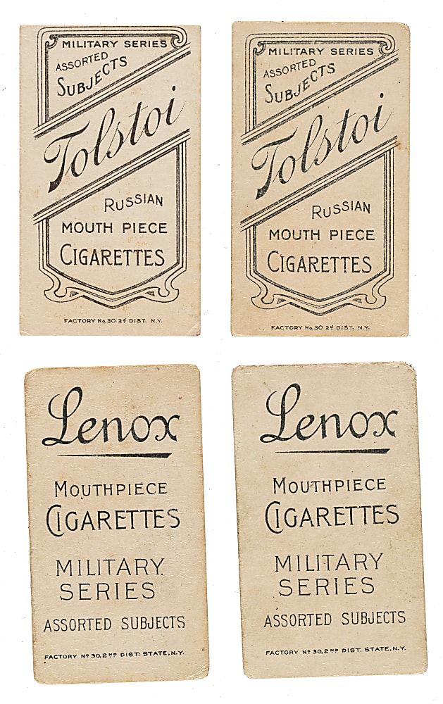 1910-1911 T80 "Military Series" Near-Complete Set (49/50)