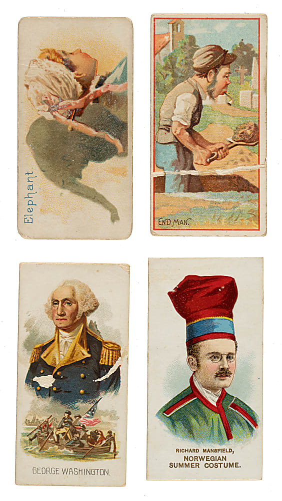 1880s Duke, Goodwin, Kimball, and Kinney Nonsport Tobacco-Card Collection (281)