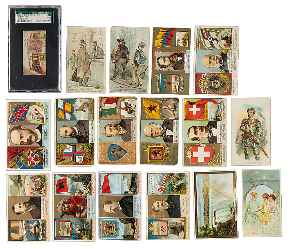 1880s Duke, Goodwin, Kimball, and Kinney Nonsport Tobacco-Card Collection (281)