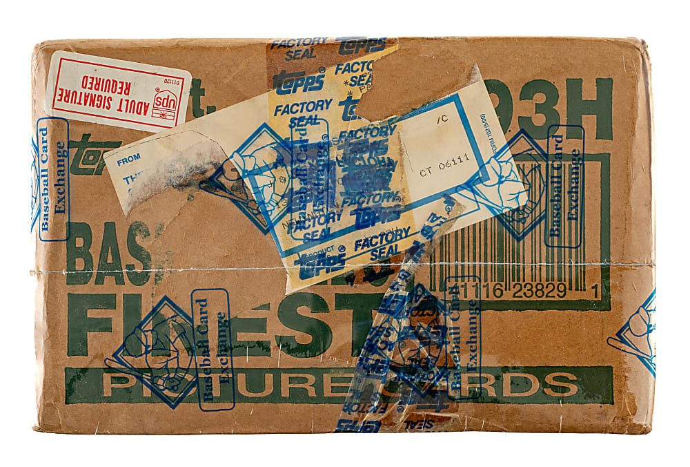 1993-1994 Topps Finest Basketball Factory-Sealed Unopened Hobby Case (9 Boxes, 216 Packs) - BBCE
