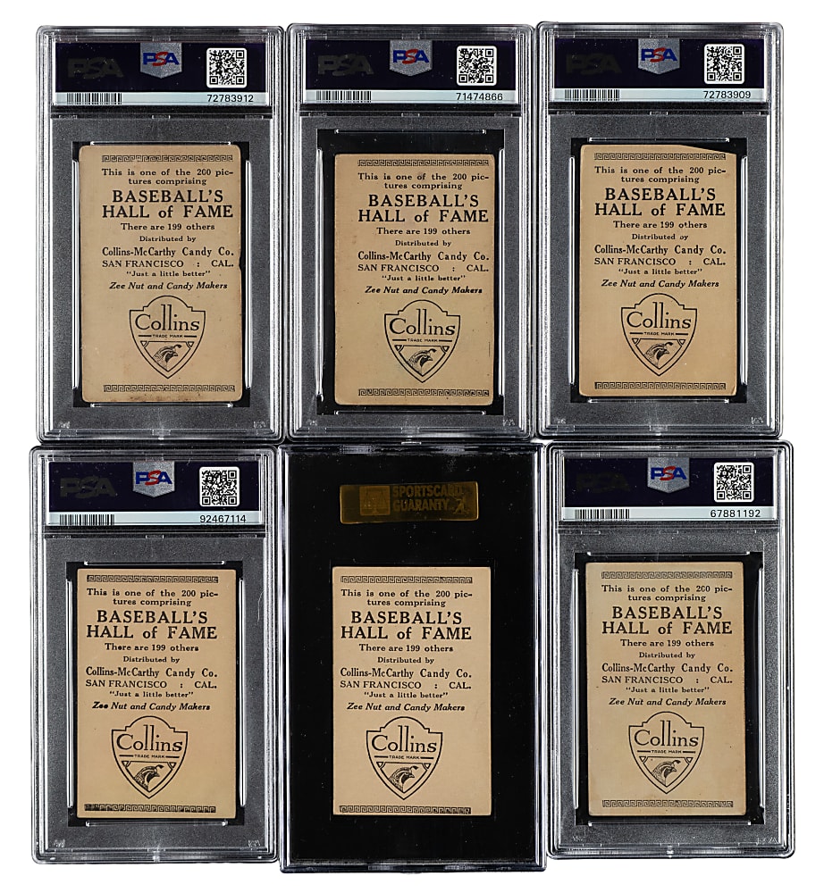 1917 E135 Collins-McCarthy Partial Set (104/200)