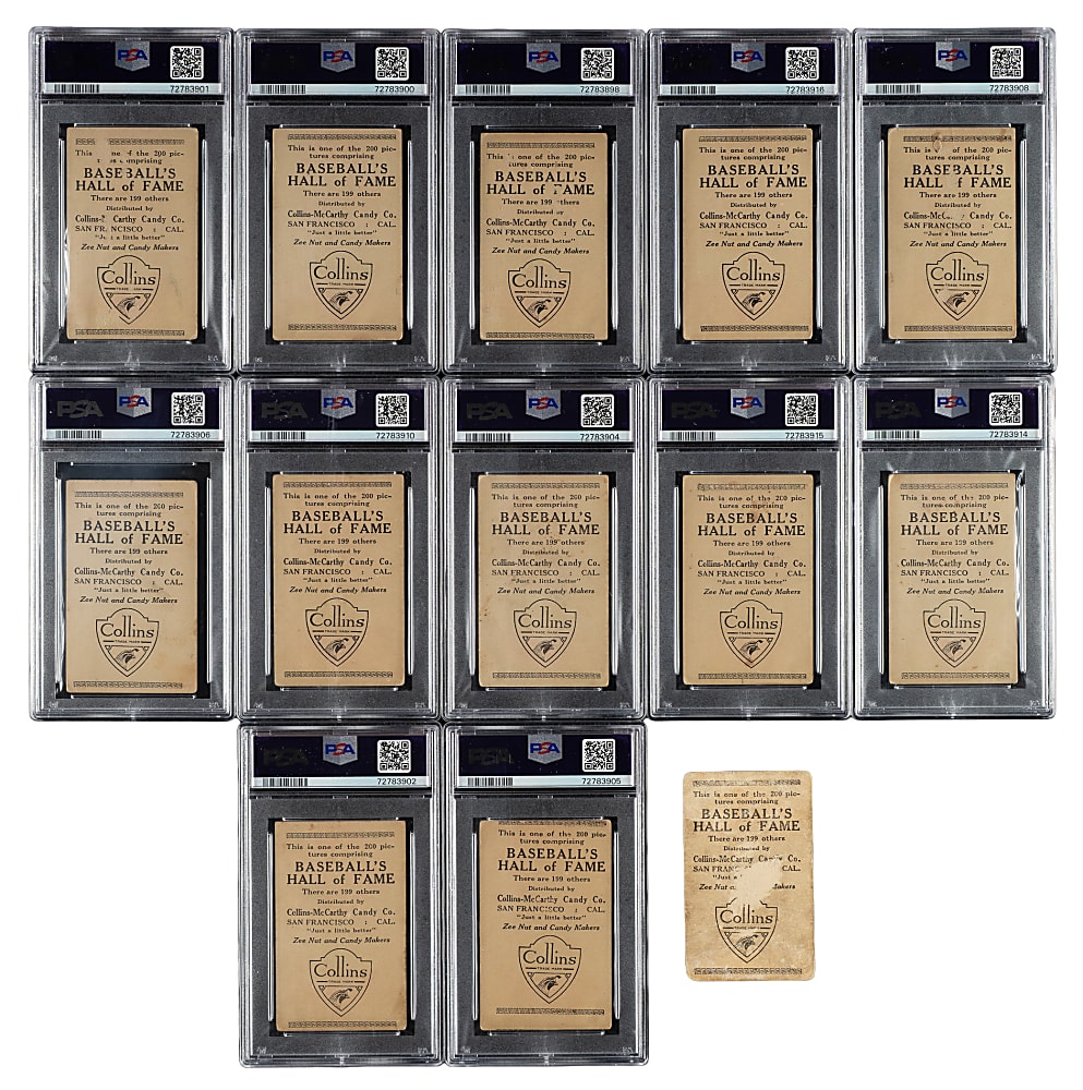 1917 E135 Collins-McCarthy Partial Set (104/200)