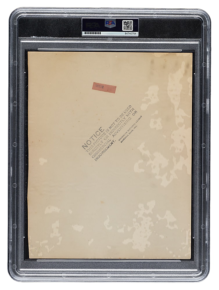 Circa 1951 Pee Wee Reese Original Barney Stein Brooklyn Dodgers Photograph PSA/DNA Type I - Image Used For 1953 Topps Card