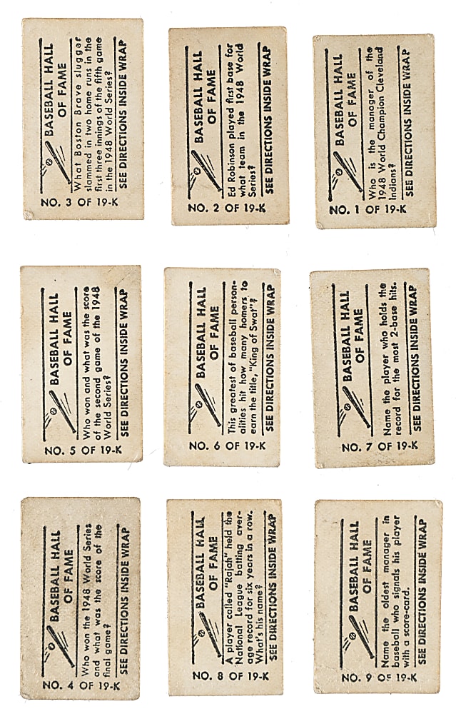 1948 Topps "Hocus Focus" Magic Photo Album with 53 Cards Including Babe Ruth and Tris Speaker