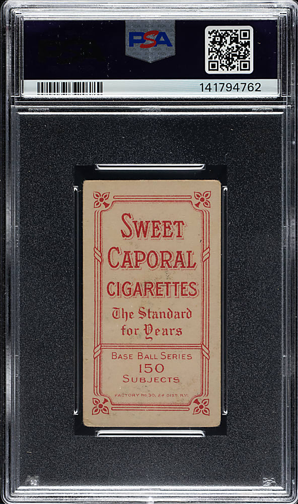 1909-1911 T206 White Border Ty Cobb Bat On Shoulder PSA GOOD+ 2.5