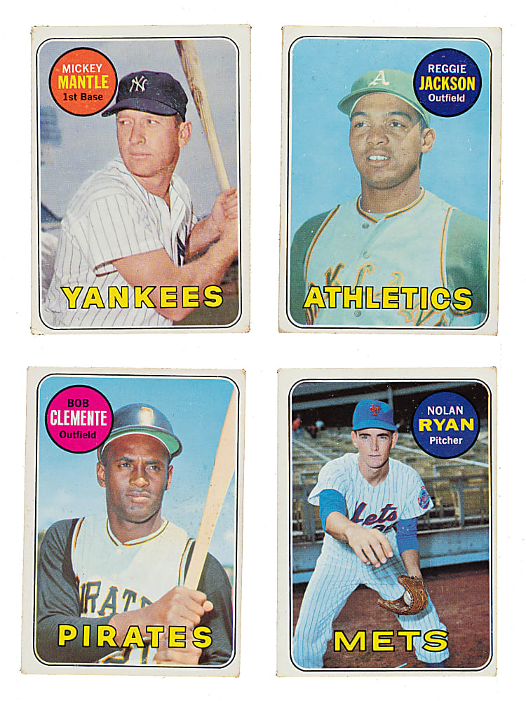 1969 Topps Complete Set (664) Plus Deckle Edge Complete Set (33)
