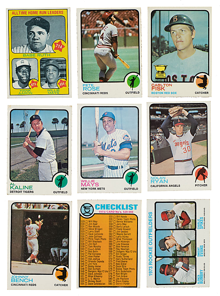 1973 Topps Complete Set (660)
