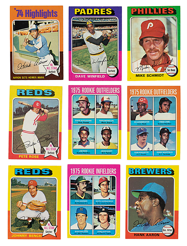1975 Topps Complete Set (660)