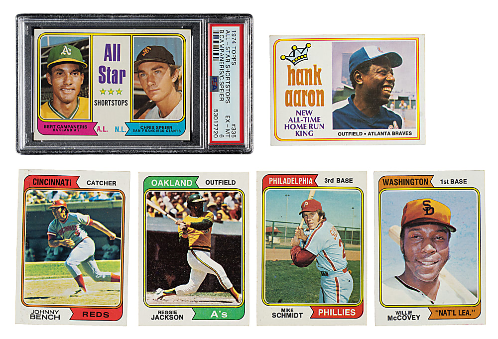 1974 Topps Near-Complete Master Set (744/746)