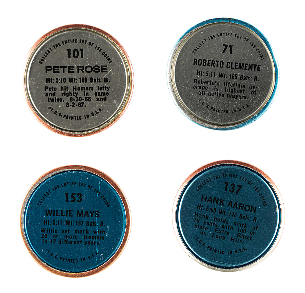 1971 Topps Coins Complete Set (153)