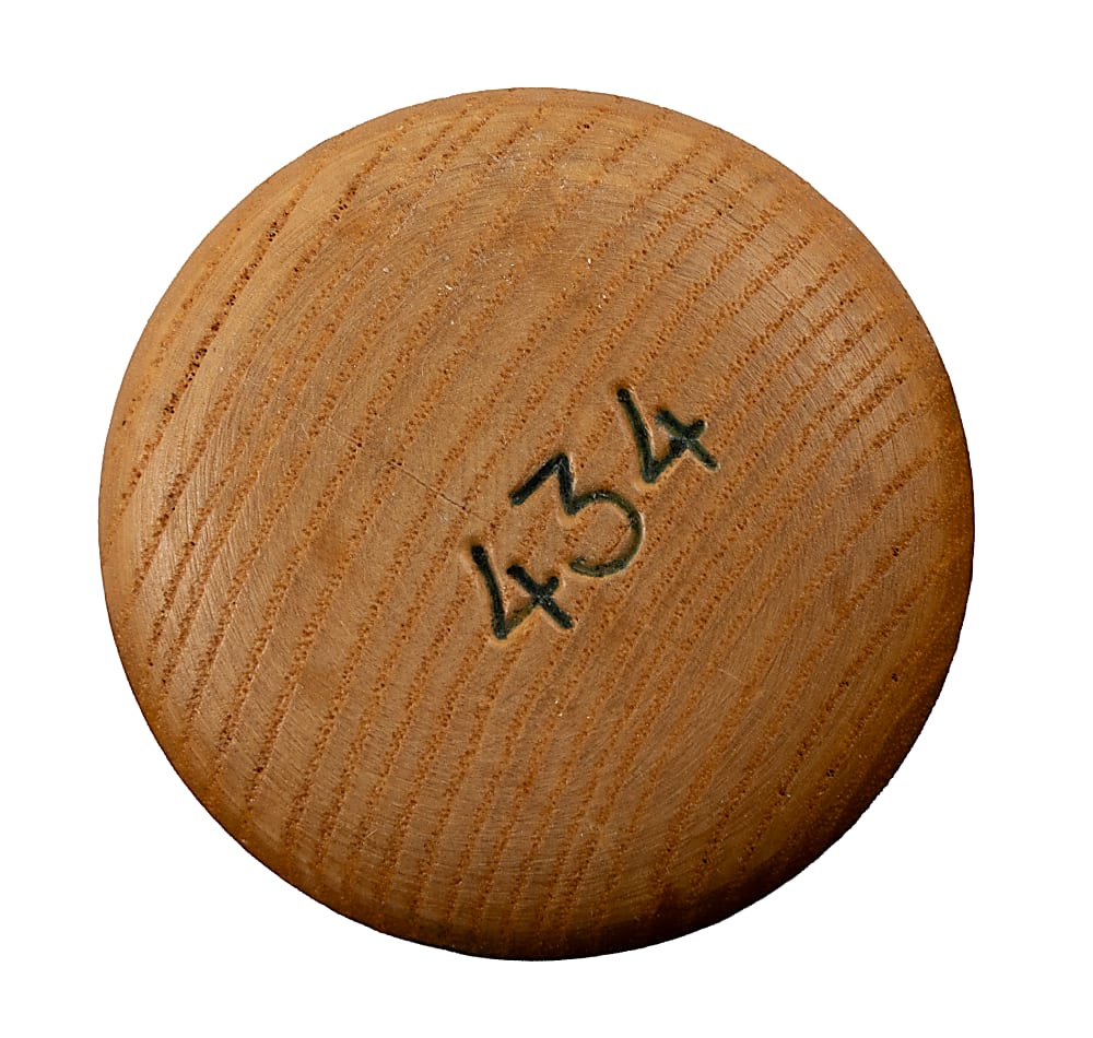 Ernie Banks Signed Cooperstown Bat