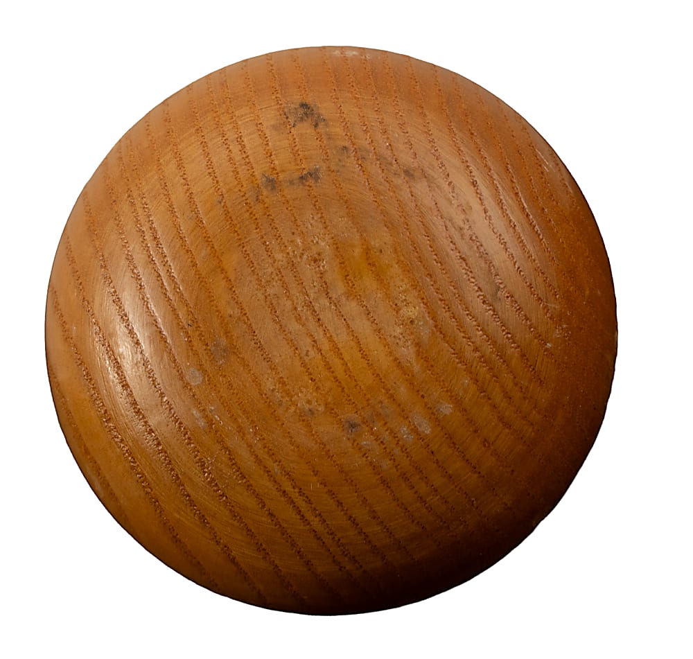 Ernie Banks Signed Cooperstown Bat