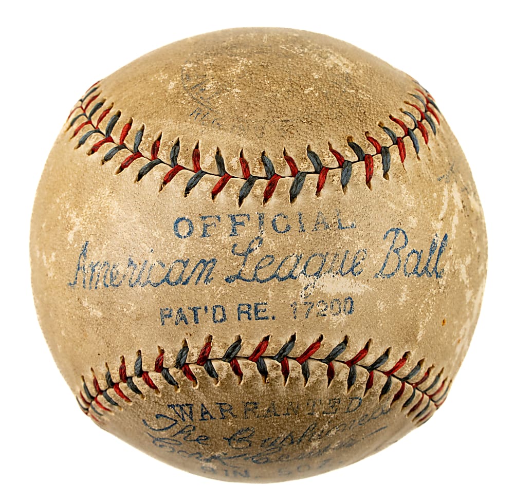 Circa 1932 Babe Ruth Single-Signed Baseball - PSA/DNA