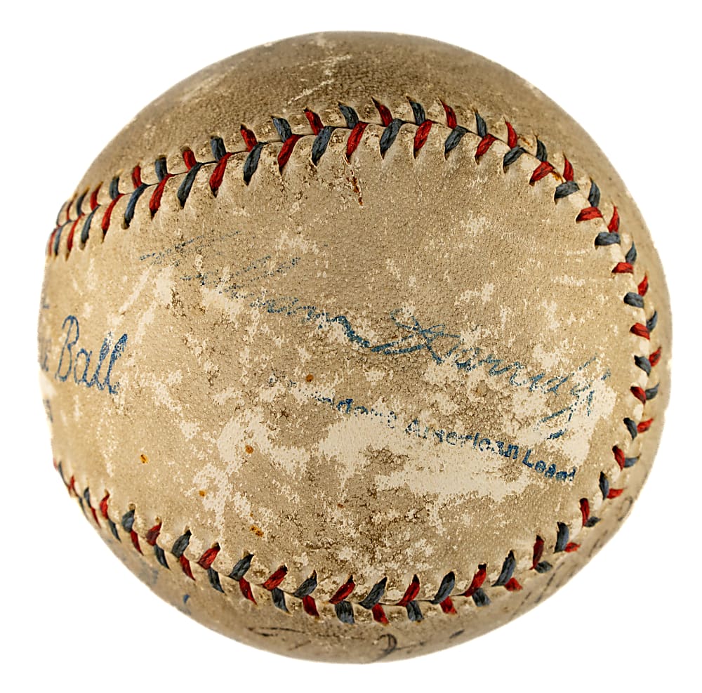 Circa 1932 Babe Ruth Single-Signed Baseball - PSA/DNA