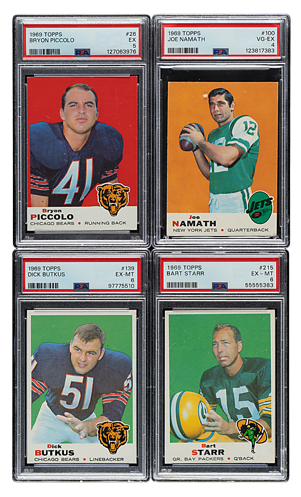 1969 Topps Football Complete Set (263)