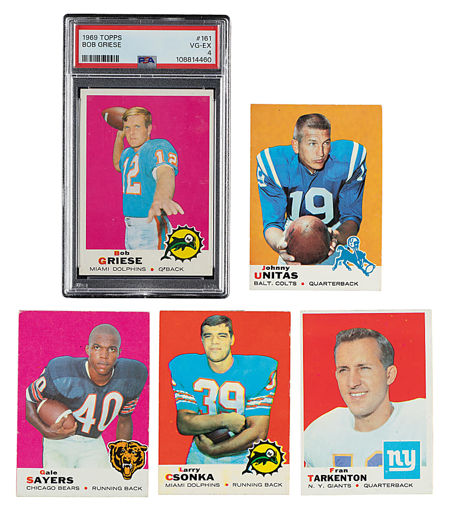 1969 Topps Football Complete Set (263)