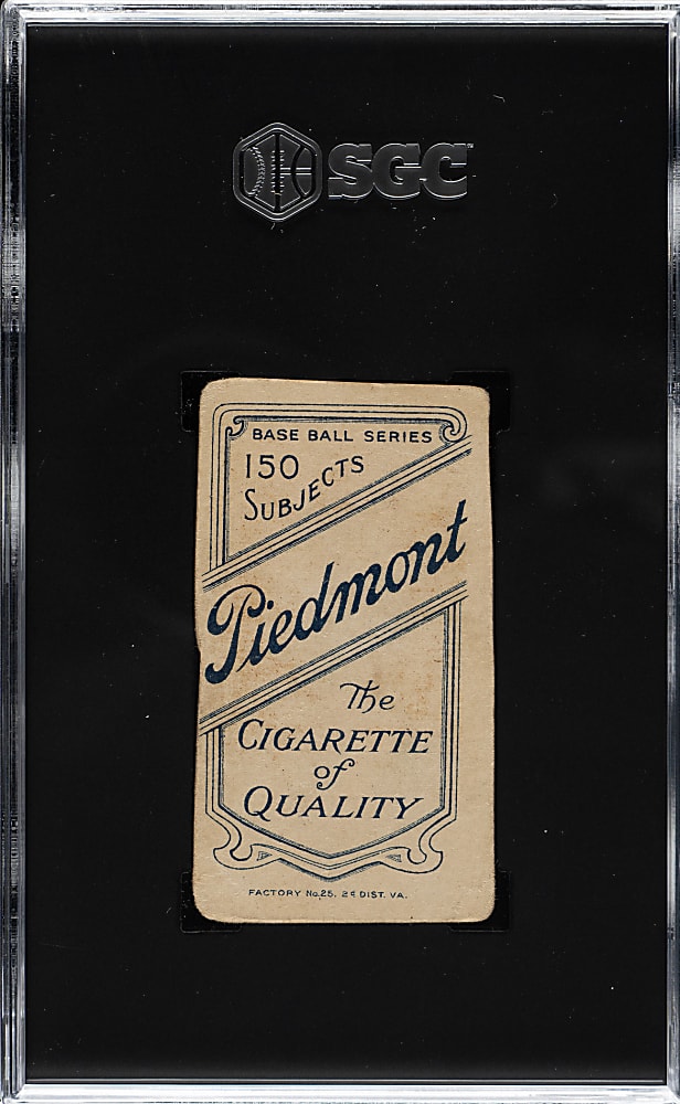 1909-1911 T206 White Border Lou Criger - Interesting Printing Anomaly