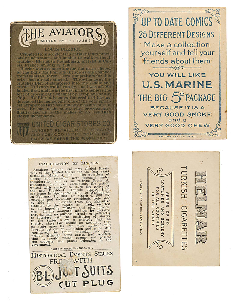 1880s to 1920s Nonsport-Card Collection (1,006)