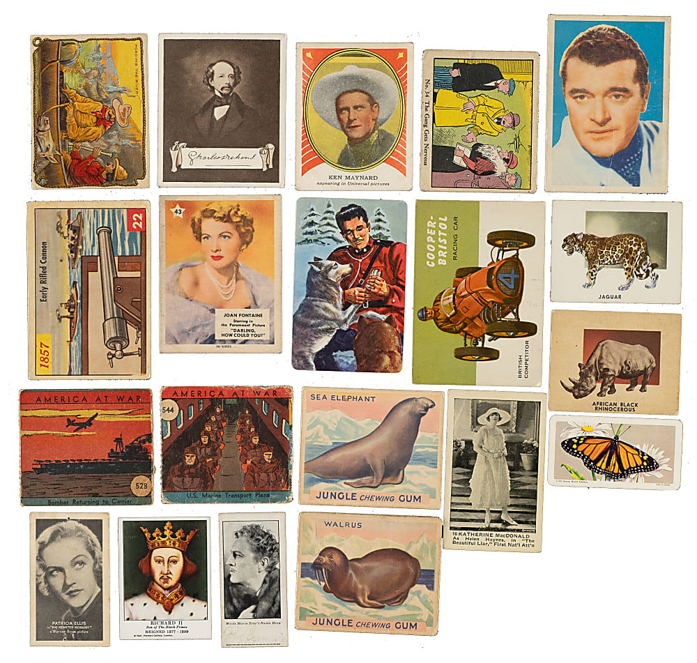 1920s to 1960s Nonsport-Card Collection (1,068)