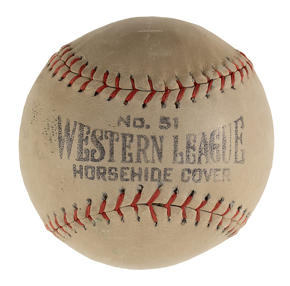 1946 Babe Ruth Single-Signed Baseball - JSA