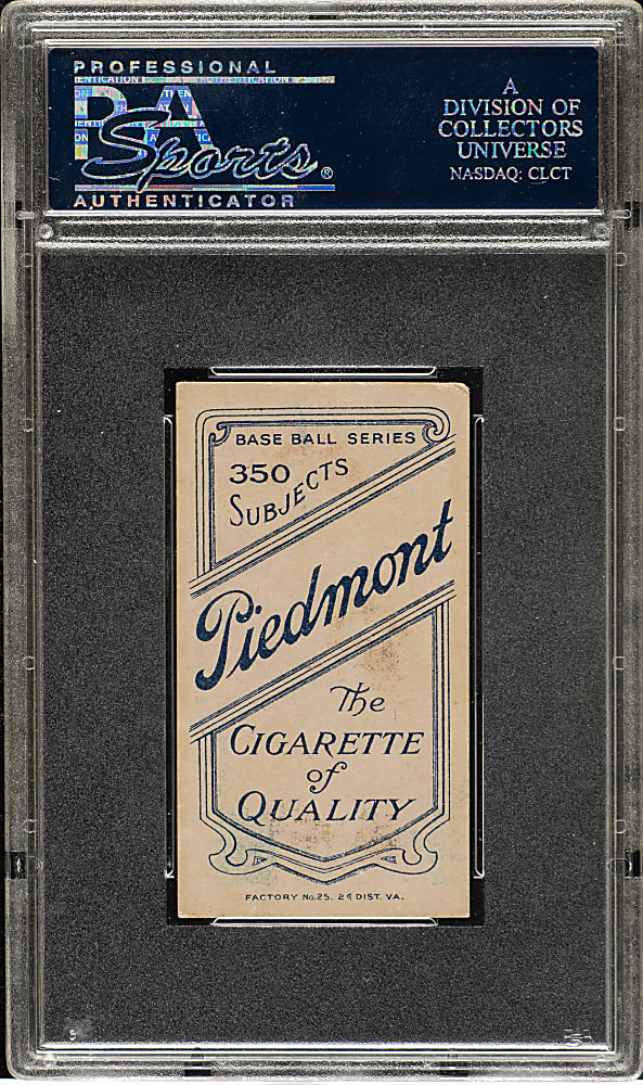 1909-1911 T206 White Border Christy Mathewson Dark Cap PSA EX 5