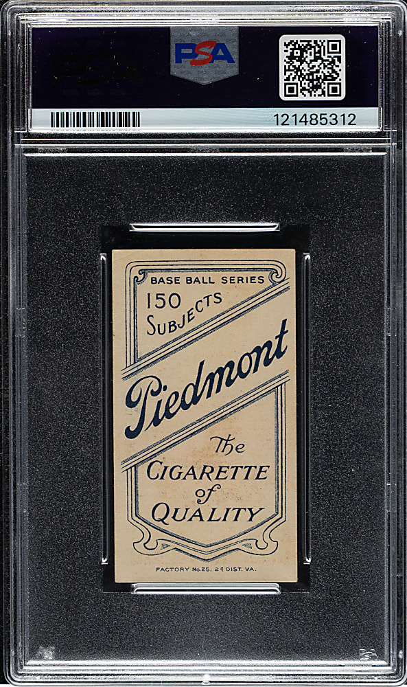 1909-1911 T206 White Border Carl Lundgren Chicago PSA EX 5