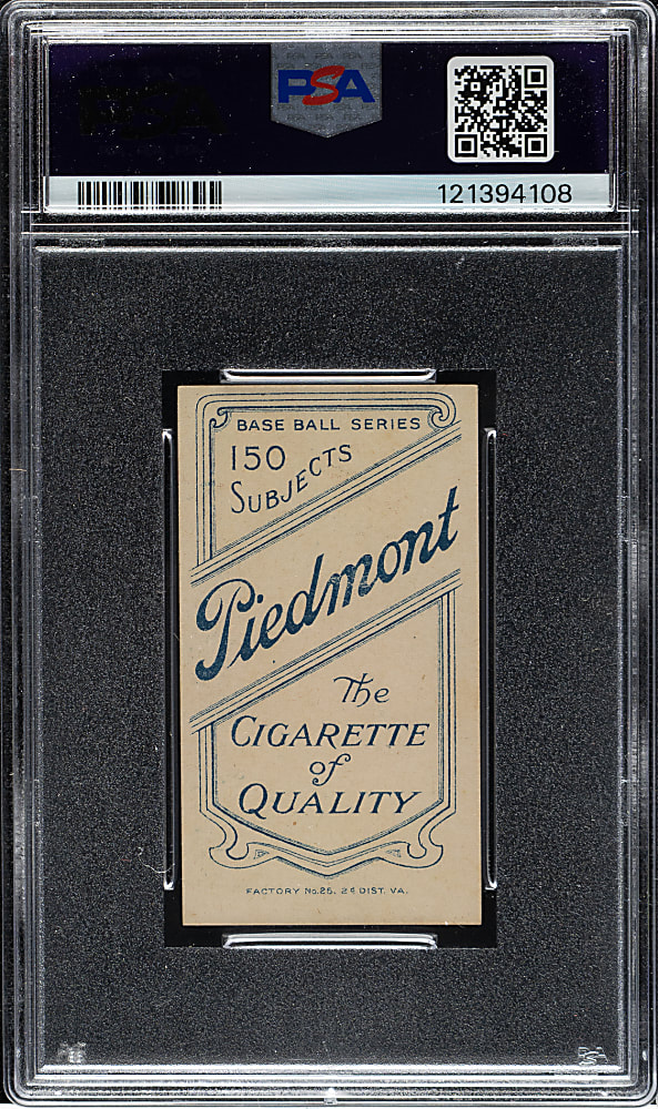 1909-1911 T206 White Border John McGraw Finger in Air PSA NM 7