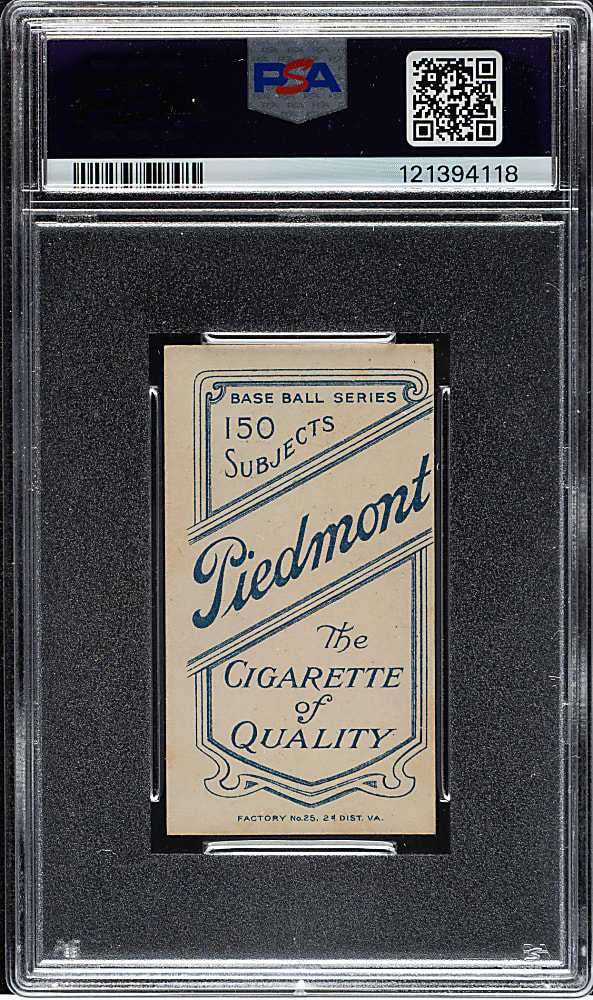 1909-1911 T206 White Border Harry McIntyre Brooklyn PSA NM 7