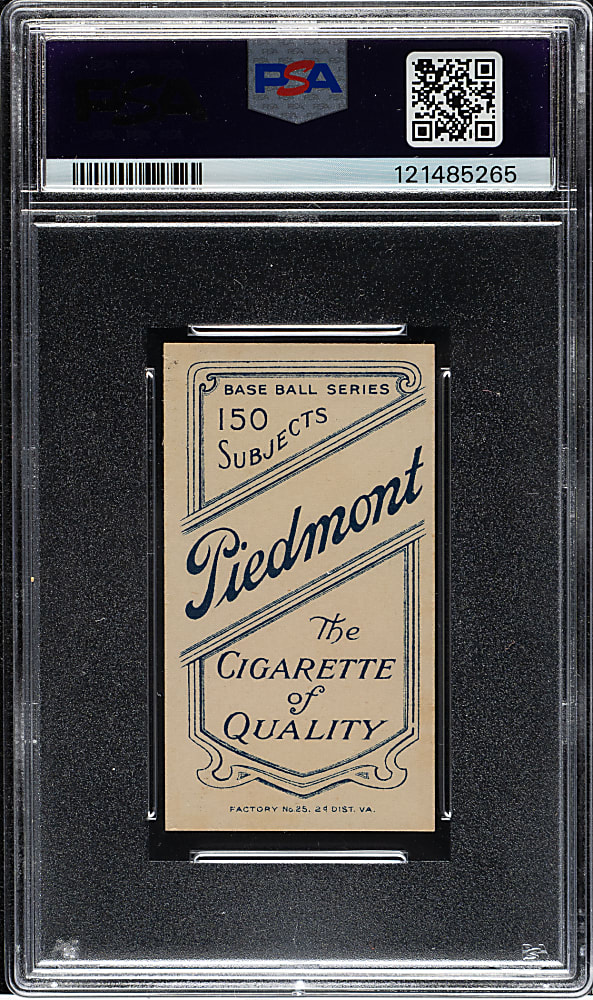 1909-1911 T206 White Border Joe Lake New York PSA NM-MT 8 (OC)