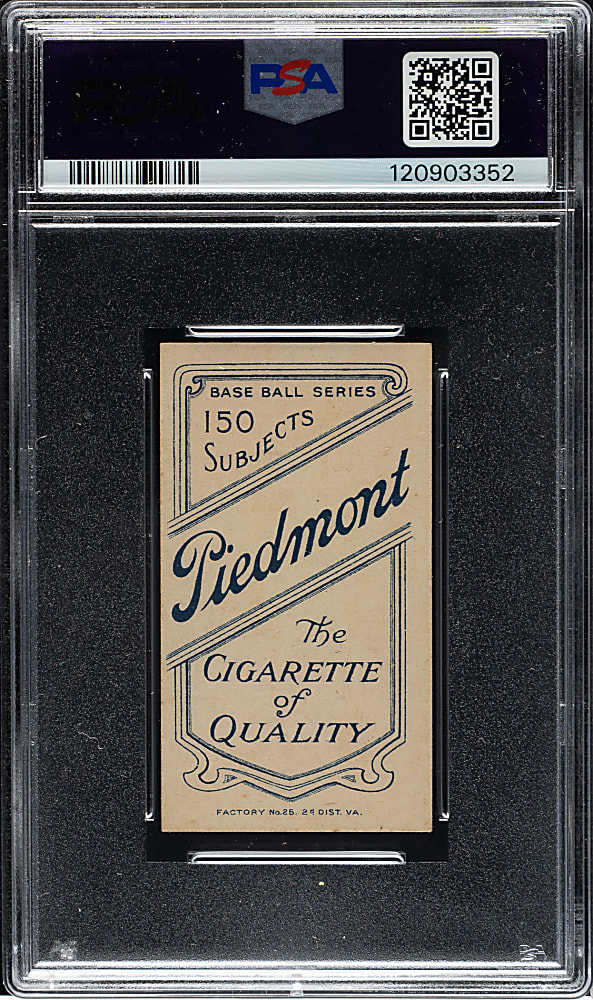 1909-1911 T206 White Border Fred Tenney PSA EX-MT+ 6.5