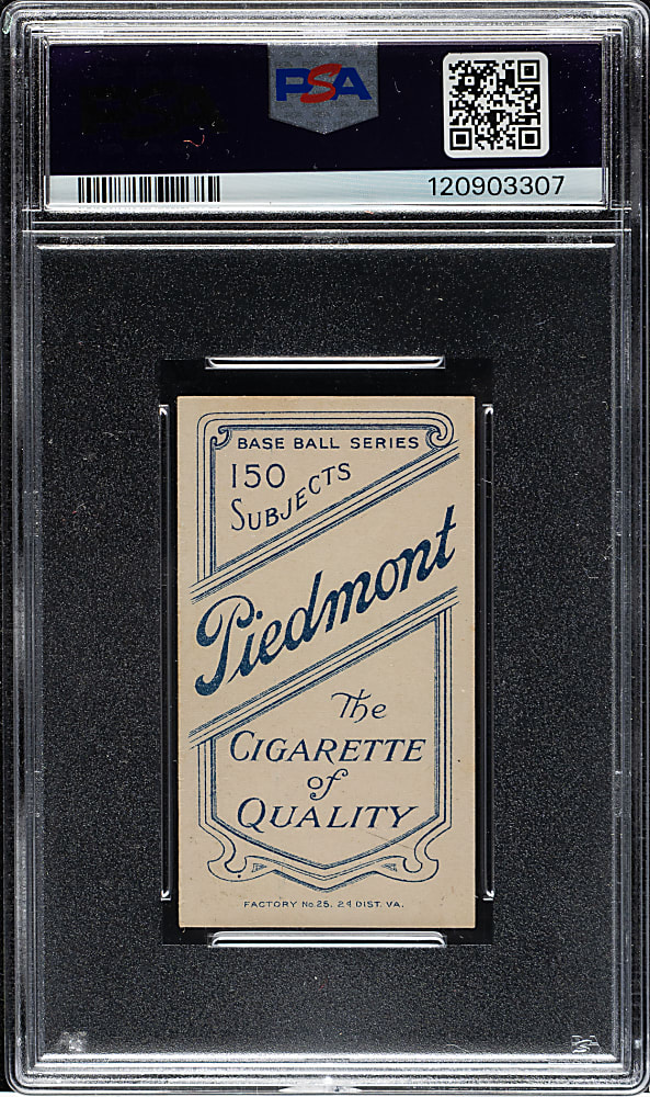 1909-1911 T206 White Border Billy Sullivan PSA EX-MT 6