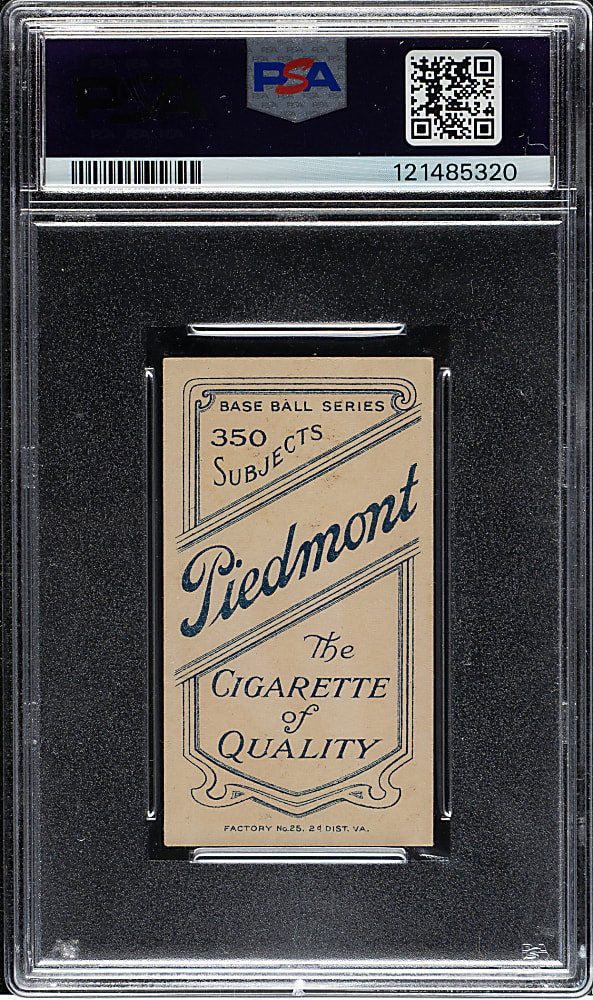 1909-1911 T206 White Border Billy Maloney PSA EX-MT 6