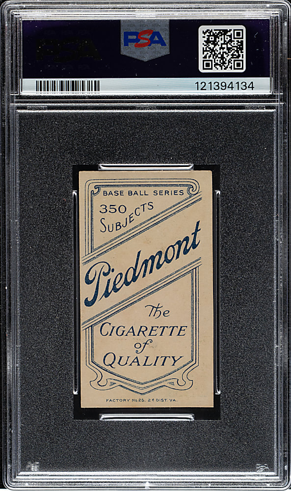 1909-1911 T206 White Border George McBride PSA EX-MT 6