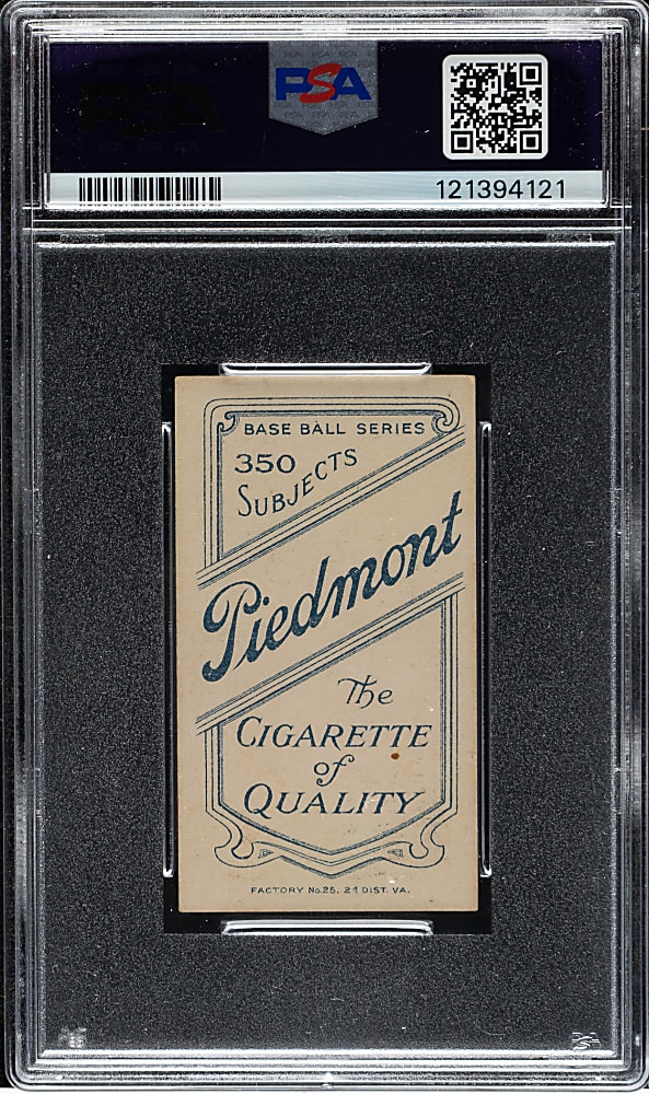 1909-1911 T206 White Border Larry McLean PSA EX-MT 6