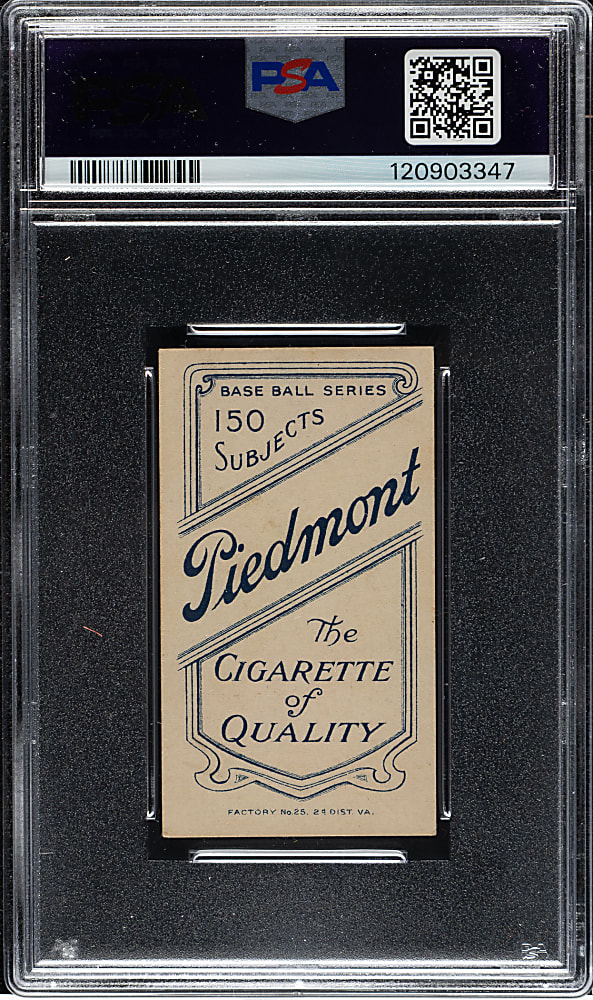 1909-1911 T206 White Border Lee Tannehill (L. Tannehill on Front) PSA EX-MT 6