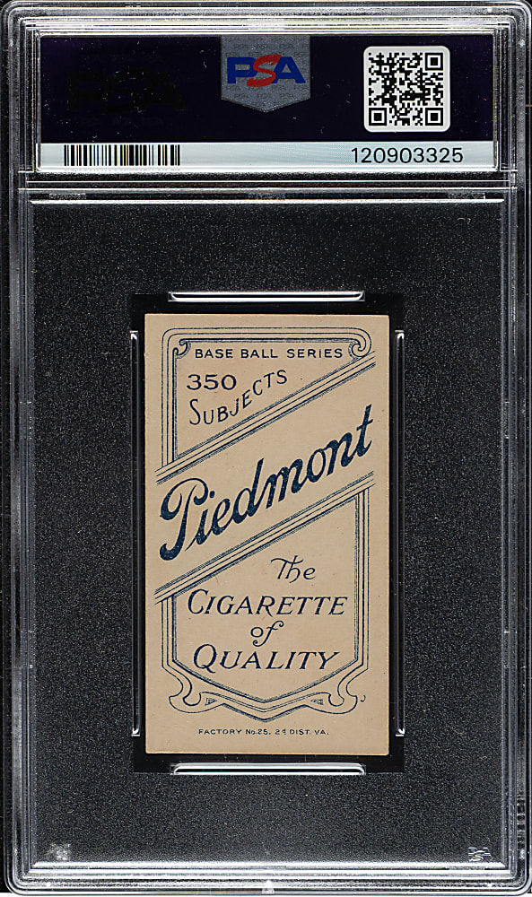 1909-1911 T206 White Border Charlie Starr PSA EX-MT 6
