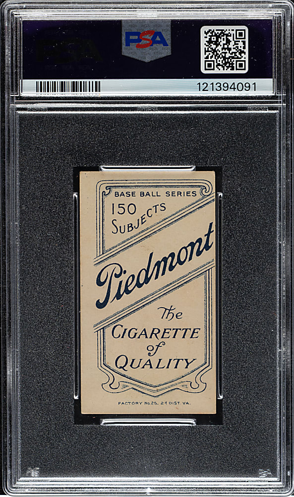 1909-1911 T206 White Border Rube Marquard Hands At Thighs PSA VG-EX 4