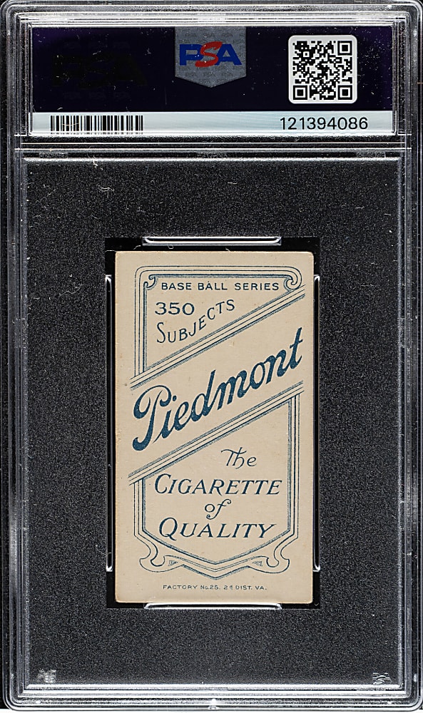 1909-1911 T206 White Border Rube Marquard Portrait PSA VG-EX 4