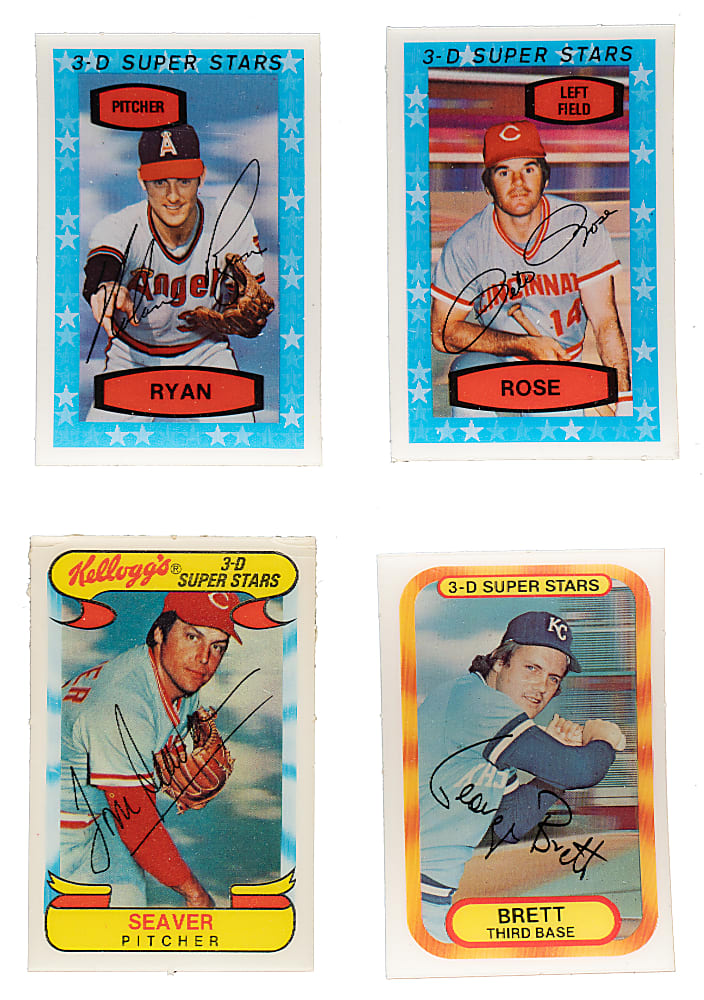 1975 to 1978 Kellogg's Complete Set Trio (3 Sets, 171 Cards)