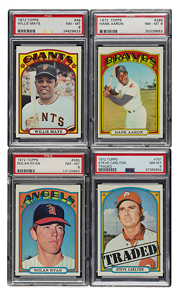High-Grade 1972 Topps Complete Set (787)