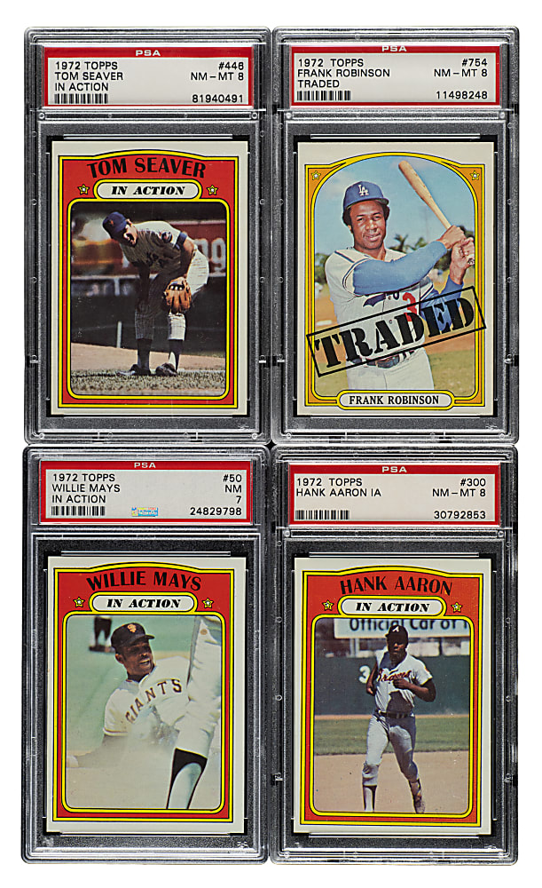 High-Grade 1972 Topps Complete Set (787)
